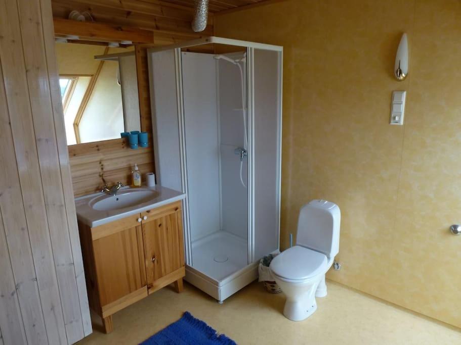 Topfloor Apartment Separate Entranc Nice View Stord Fitjar Exterior photo